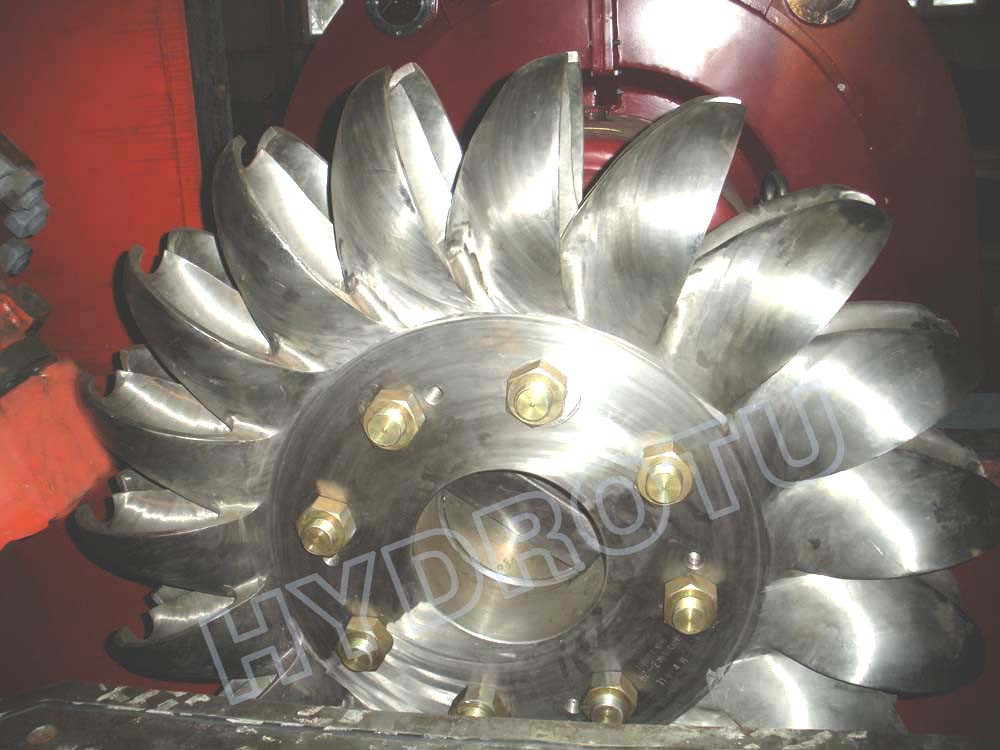 Idro corridore della turbina Pelton con CNC della forgia che lavora per il progetto di idropotenza della testa di livello