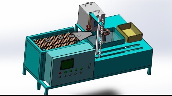 Attrezzatura dello strumento di indurimento di induzione del FCC 100KW 10-50khz del CE con controllo dello SpA