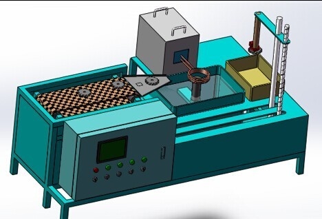 Attrezzatura dello strumento di indurimento di induzione del FCC 100KW 10-50khz del CE con controllo dello SpA